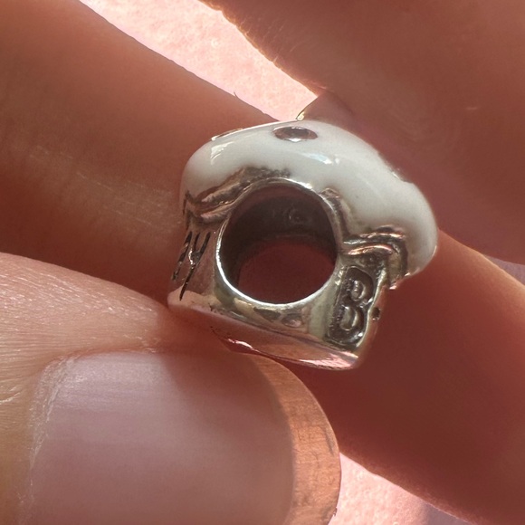 NWOT Pandora Silver Birthday Cake - Picture 6 of 6